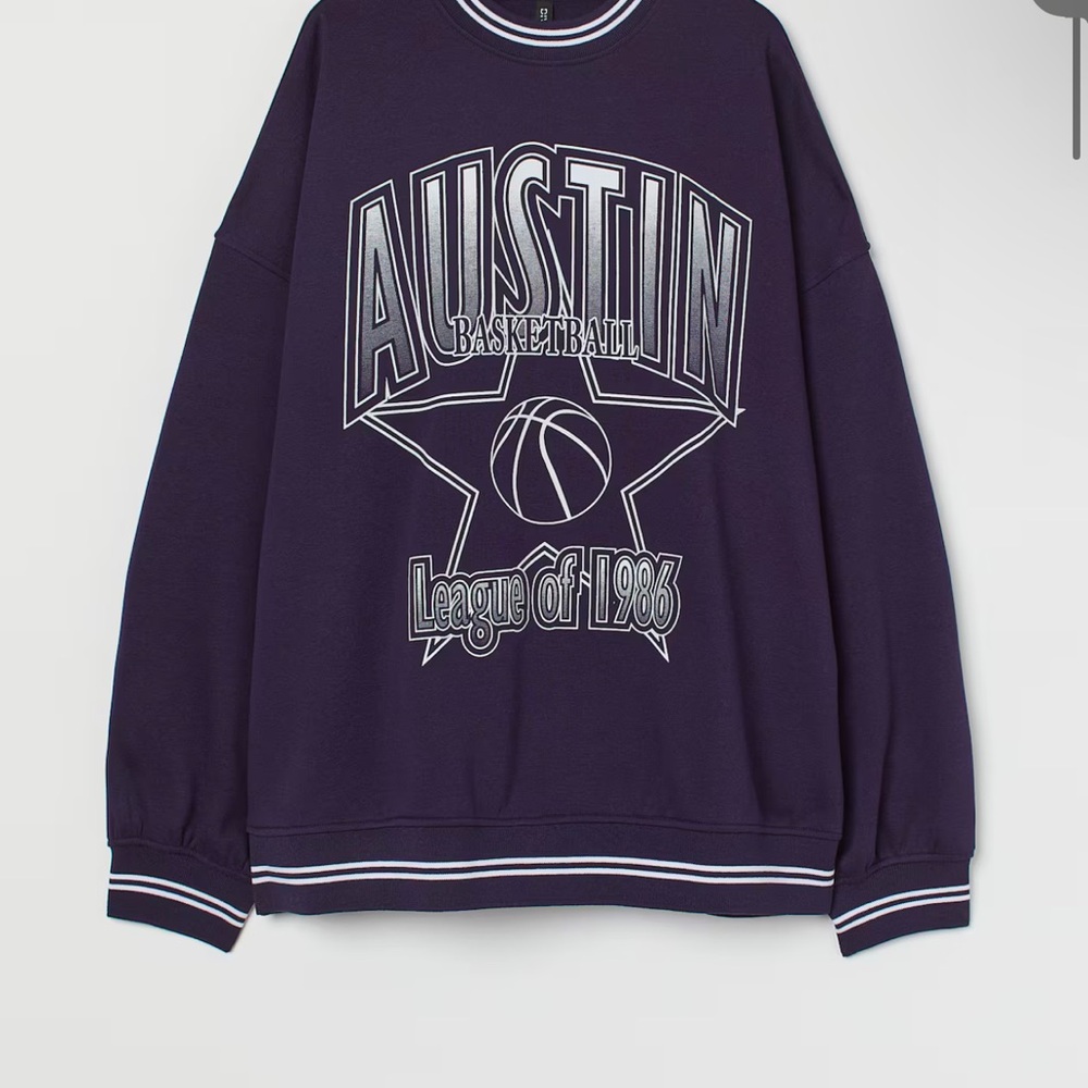 Austin Basketball Men's Sweater - Navy